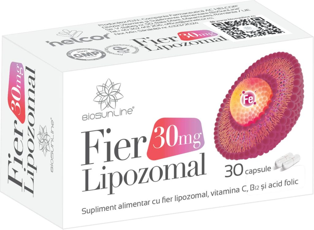 cutie fier lipozomal 30mg